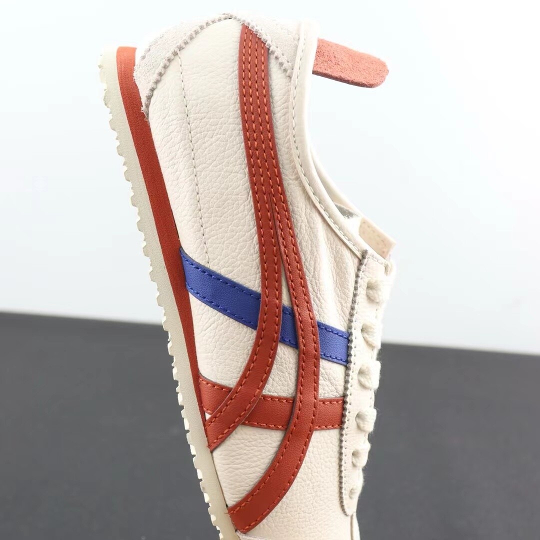 Pre-owned Onitsuka Tiger Authentic  Mexico 66 Classy Sneakers Brand W/box Unisex In Blue