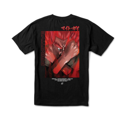 

Футболка с короткими рукавами Primitive Apparel x Naruto -#39;-#39;Might Guy-#39;-#39; (черная) с рисунком, Черный