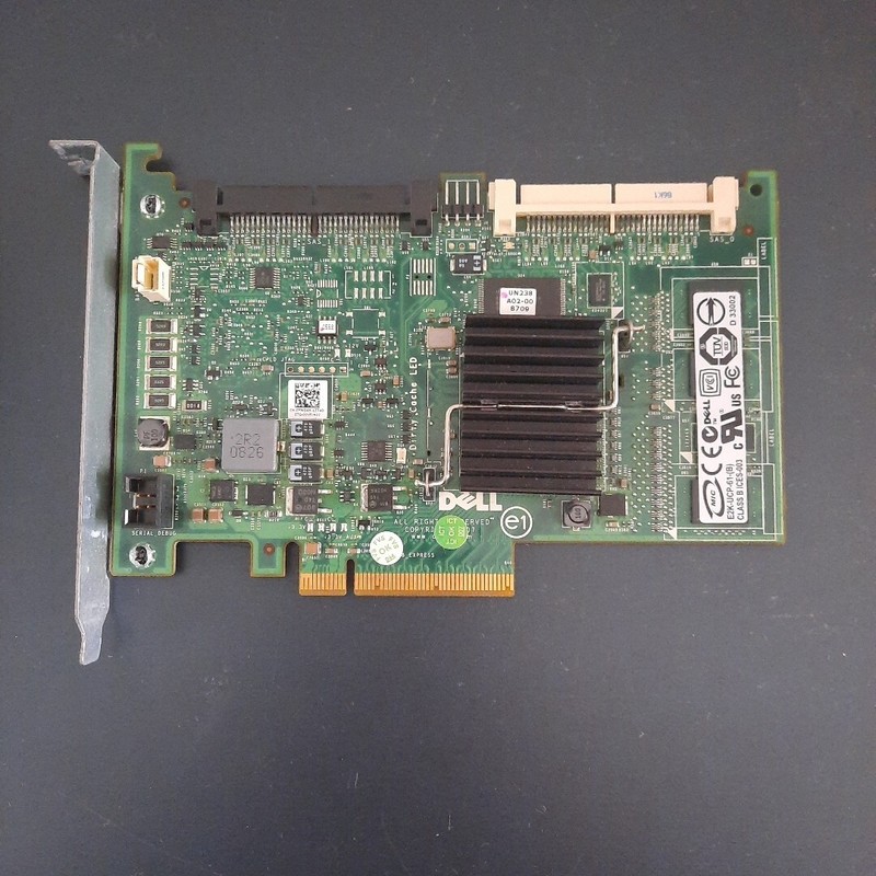 Carte Pci Dell Perc 6i Sata Controleur Raid Ordinateur Pc Vintage