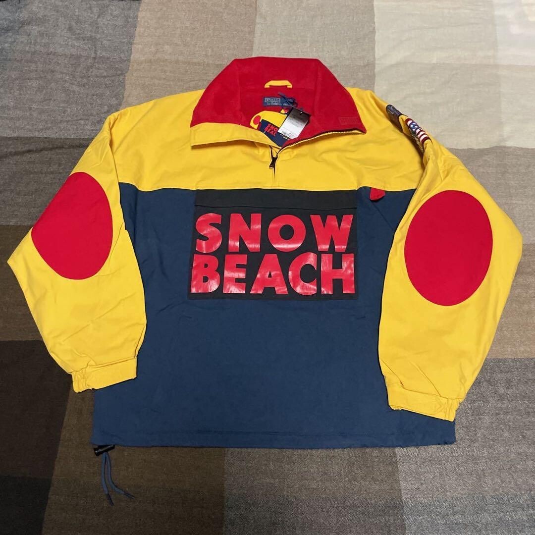 ジャケット・アウター Polo Ralph Lauren  Beach Pullover XL Polo Ralph Lauren Snow Beach Pullover Deep Water/Chrome