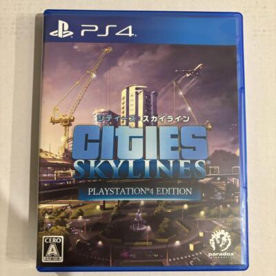 USED PS4 Sony Playstation 4 Cities: Skylines: PlayStation 4 Edition Japanese
