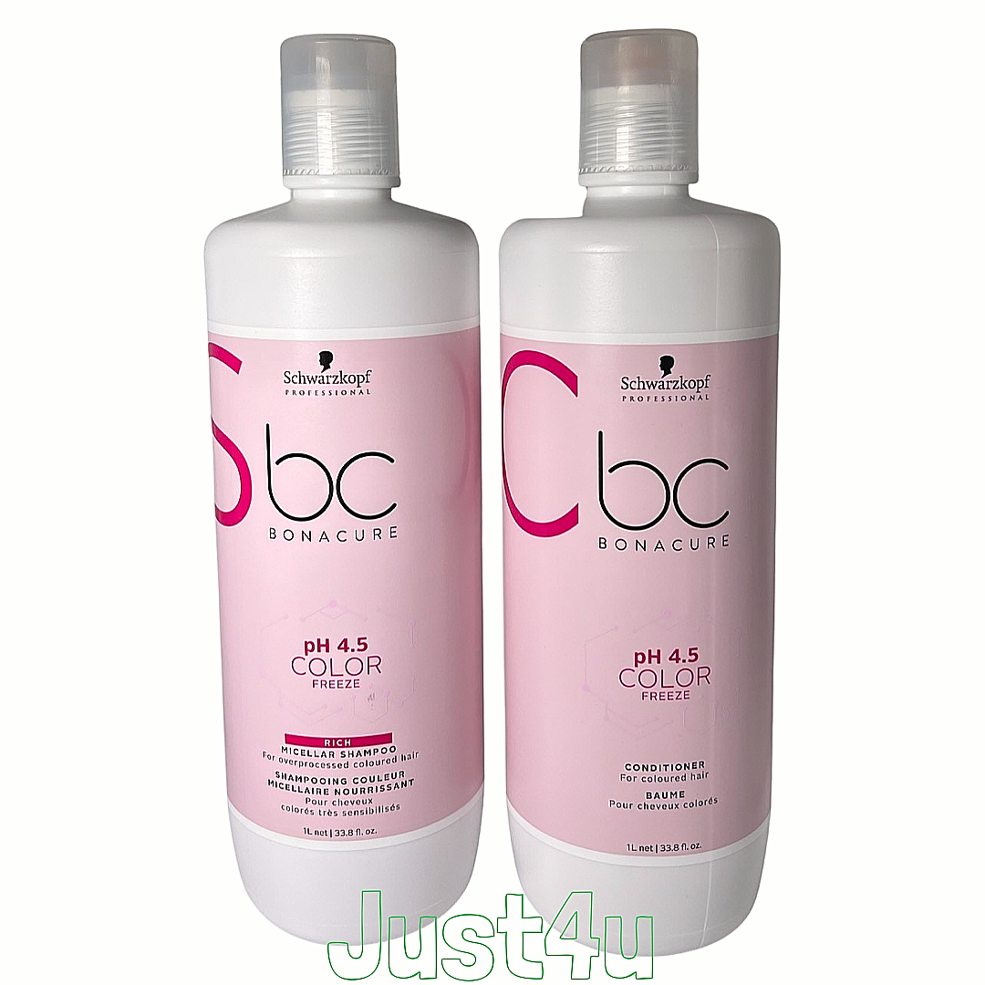 Schwarzkopf BC Bonacure Color Freeze Shampoo & Conditioner