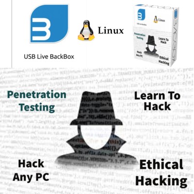 PENTRATION TESTING USB 32GB BOOTABLE LEARN Ethical Hacking  INSTALL BACKBOX #20