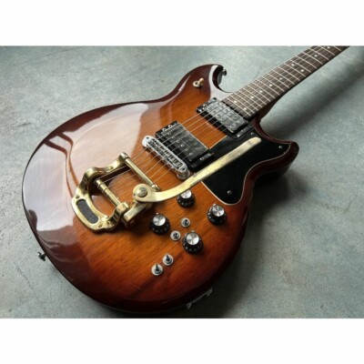 YAMAHA SF500 リフィニッシュ済み YAMAHA SF-500 Sunburst Electric Guitar W/Gig Bag Used