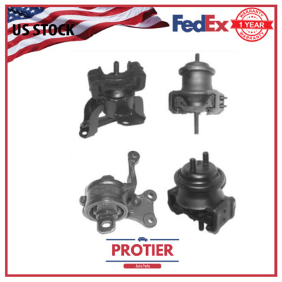 Motor & Trans Mount 4PCS for 1995-1996 / 2001-2002 Mazda Millenia 2.5L