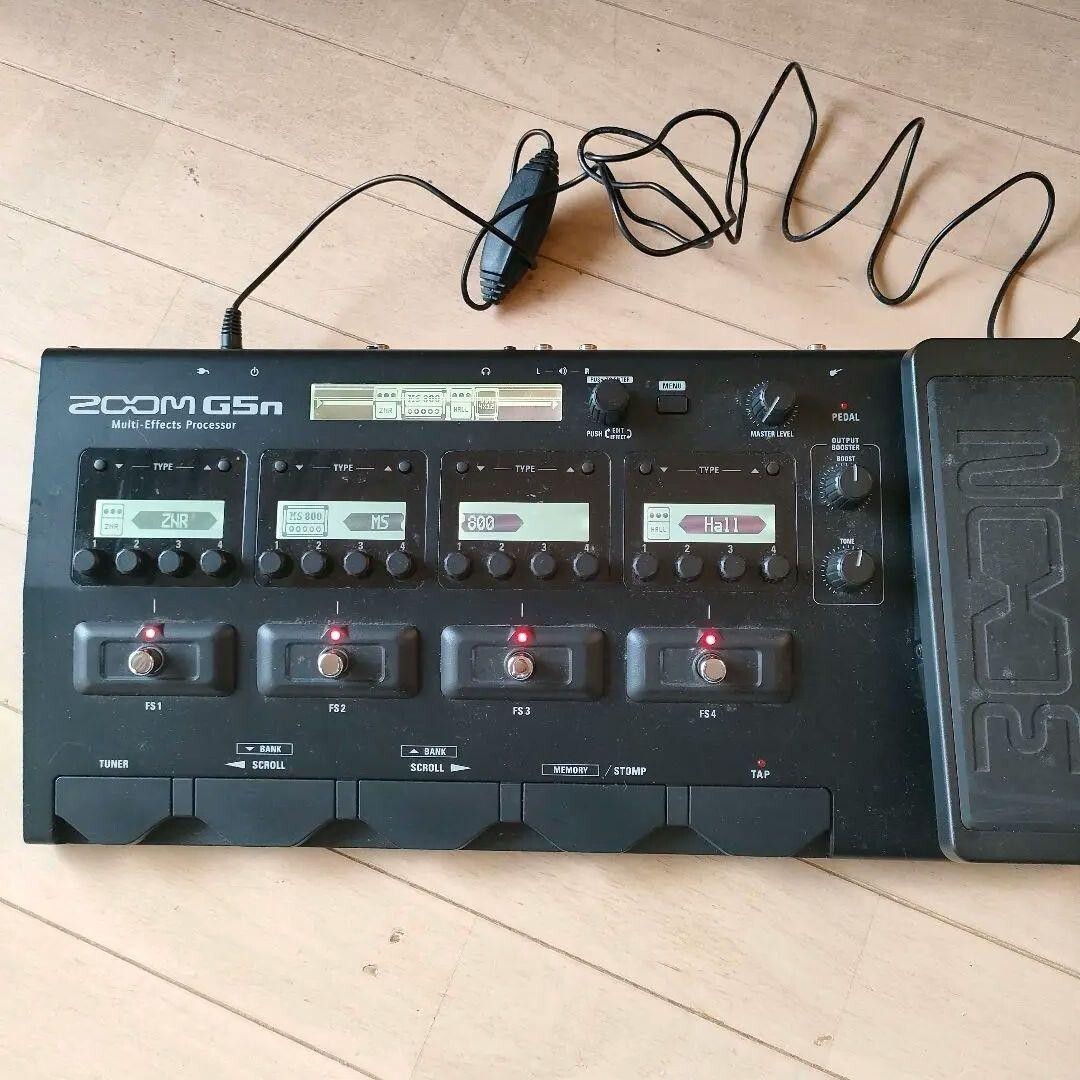 Zoom G5n マルチエフェクター G5N Guitar Processor | Buy Now | ZOOM
