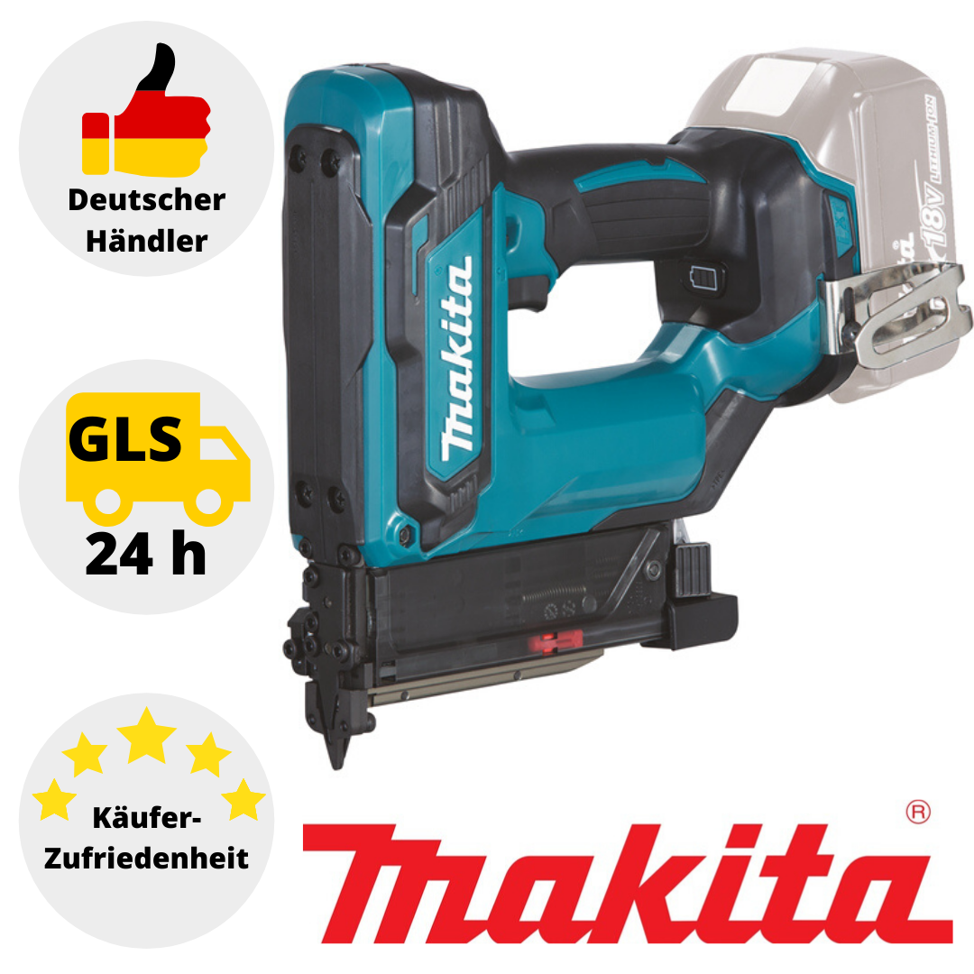 Makita Akku-Pintacker 18V DPT353Z Stiftnagler Elektrotacker Nagler LXT Solo