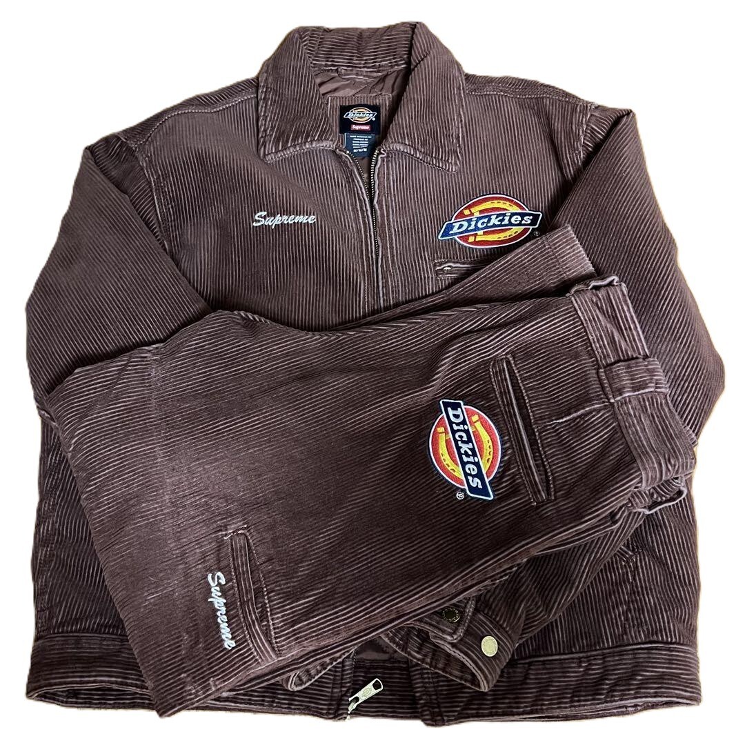 キムタク Supreme×Dickies corduroy セットアップ Supreme - キムタク着Supreme× Dickies Corduroy の通販 by mega