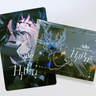 未開封 Ado hibana 2025 VIP ブローチ Ado hibana VIP ブローチ グッズ ワールドツアー Ado Hibana