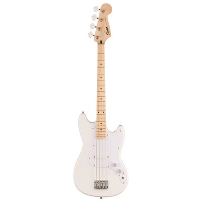 Squier Sonic Bronco Bass 4-String Right-Handed Electric Guitar Arctic White