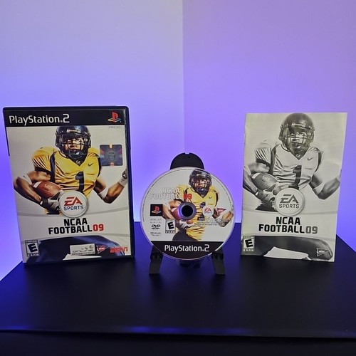 NCAA Football 09 (Sony PlayStation 2, 2008) CIB With Manual
