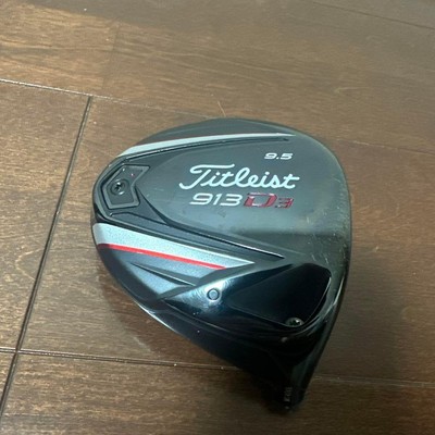 Titleist 913 D3 9.5° Driver Head Only Right-Handed RH Good Condition