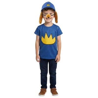 Kids Dog Cop Costume Fancy Dress Outfit for Halloween, Role Play, Parties