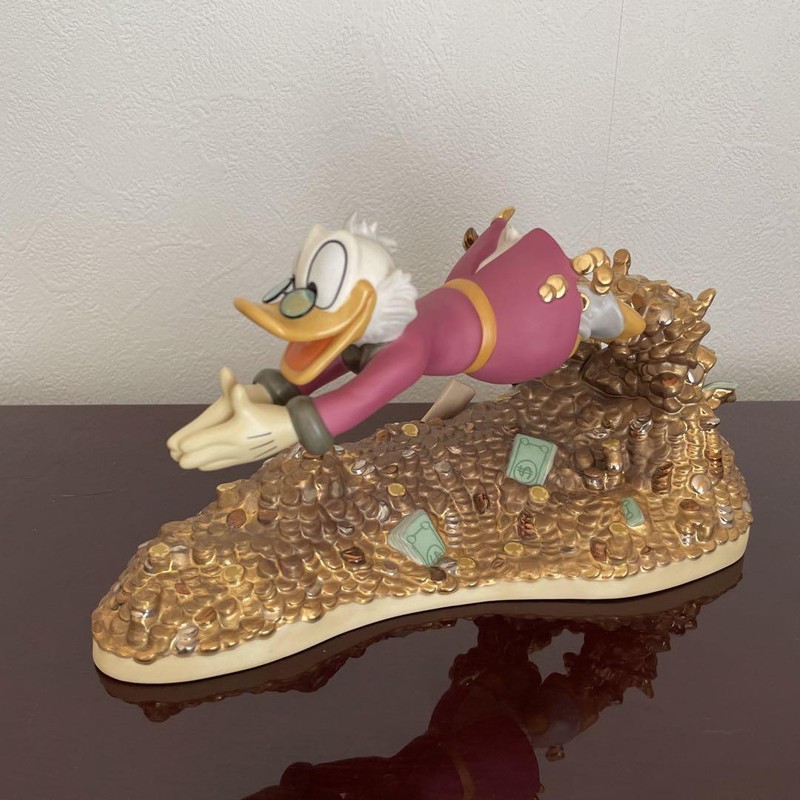 wdcc スクルージーマクダック　a pool of riches WDCC Figurine Scrooge McDuck A Pool Of Riches FREE SHIPPING