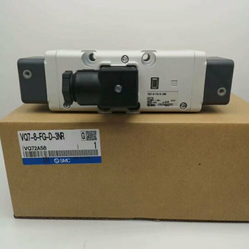 1pcs NEW SMC VQ7-8-FG-D-3NR solenoid valve in box spot stock 1pcs NEW SMC VQ7-8-FG-D-3NR solenoid valve in box spot stock