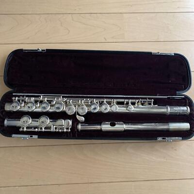 YAMAHA YFL-411 Flute Silver 925 With Case JAPAN
