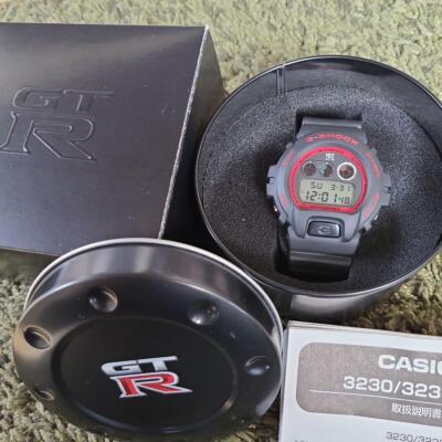 Casio G-Shock x Nissan GT-R 5th Limited DW-6900FS With Case