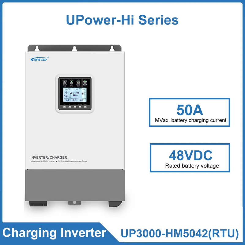 EPEVER UP3000-HM5042(RTU) MPPT Solar Inverter 50A Supports The Battery Mode Or N