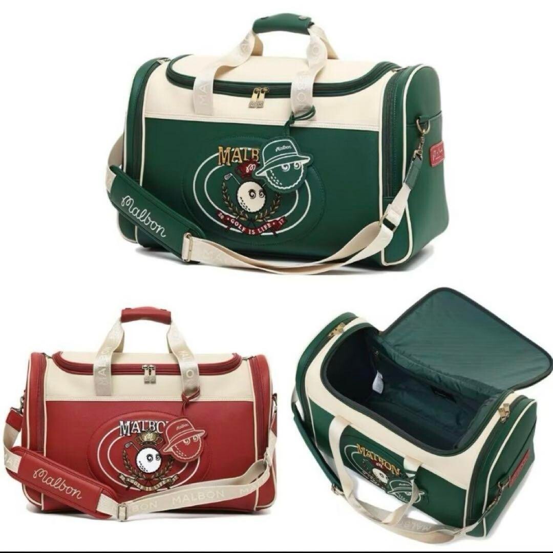 マルボン ゴルフ★Malbon New Basic Boston Bag★ マルボン ゴルフ☆Malbon New Basic Boston Bag☆ボストンバッグ