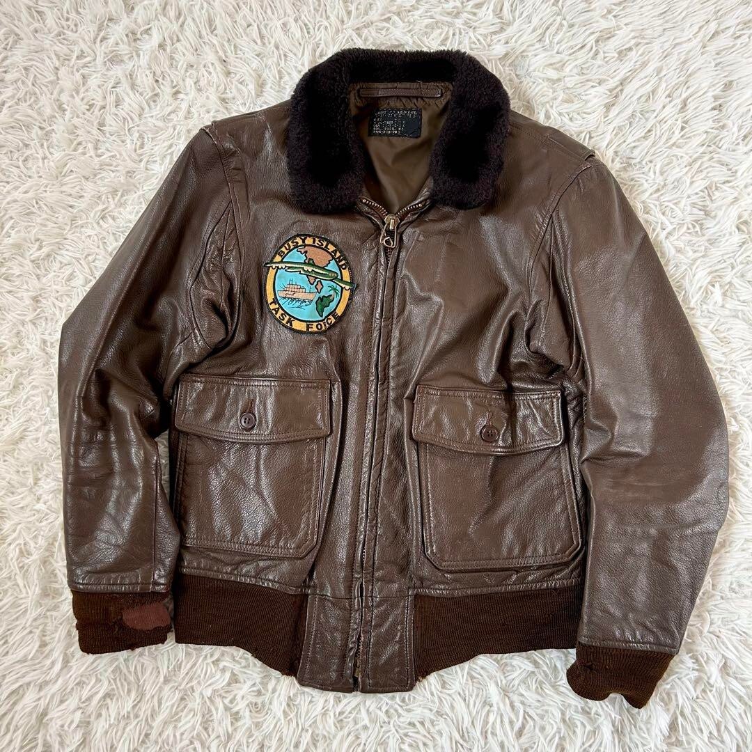 【60s】Vintage leather G1 Jacket SwiftZip $_57.JPG?set_id=880000500F