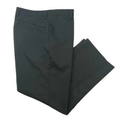 Adidas Pants Mens 38x30 Black Climalite Golf Performance Stretch Tennis Chino