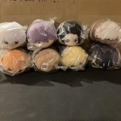 LOT8 Obey Me! MOCHI MOCHI MASCOT Plush Keychain 1BOX COMPLETE SET unused F34519 
