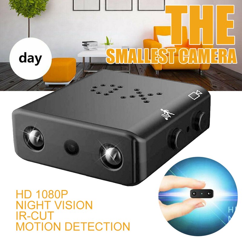 1080P Full HD Mini Spy Camera Infrared IR-CUT Night Vision Hidden Security Micro
