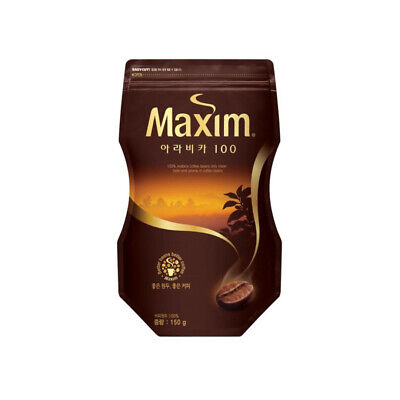 Maxim Arabica 100% Coffee Jar Refill Pack Sealed Korean Instant Americano Free