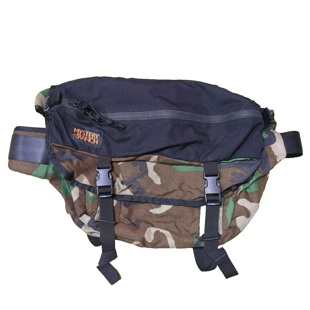MYSTERY RANCH INVADER Messenger Bag Shoulder Woodland Camo MYSTERY RANCH INVADER Messenger Bag Shoulder Woodland Camo
