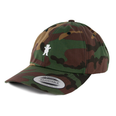 

Шляпа Grizzly Griptape OG Bear Strapback (камуфляж) Неструктурированная кепка для папы, Camo