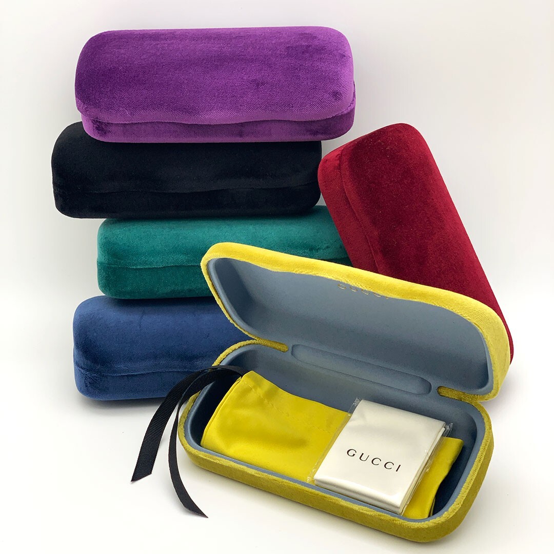 Pre-owned Gucci Gg0890s 002 Sunglasses Havana Brown Metal Rectangle Women 55mm