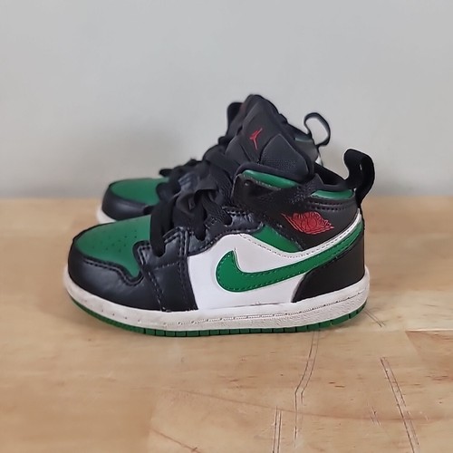 Nike Air Jordan 1 Retro Toddler Size 7C Black Athletic Shoes