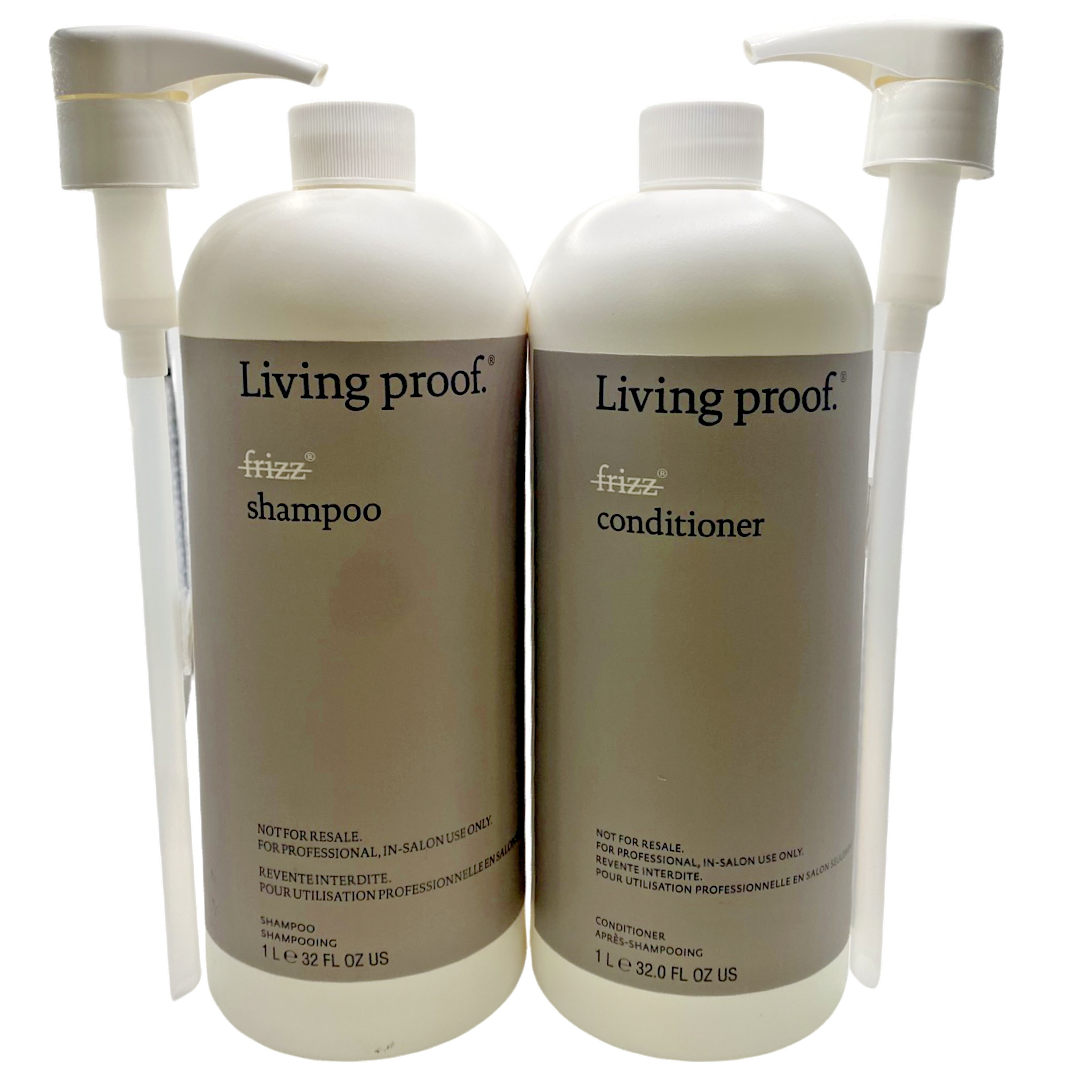 Living Proof No Frizz Shampoo and Conditioner 32oz/1L DUO PR