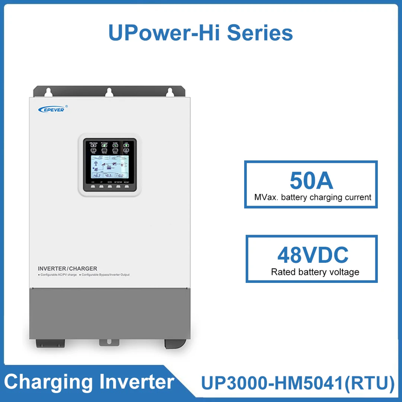 EPEVER UP3000-HM5041(RTU) 3000W Pure Sine Wave Inverter 48VDC High Tracking Effi