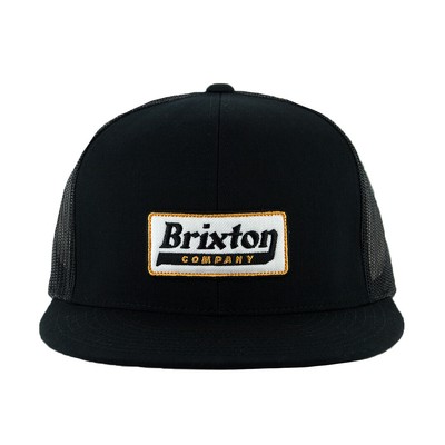 

Brixton Steadfast HP Mesh Hat Snapback (черный) 6-панельная кепка