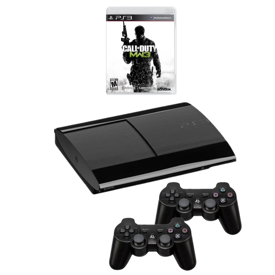 SONY PlayStation 3 PS3 Super Slim Console New Call Of Duty MW3 ...