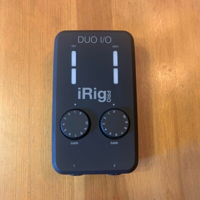 IK Multimedia iRig Pro Duo I/O 2-Channel Audio and MIDI Interface for iOS/MAC/PC
