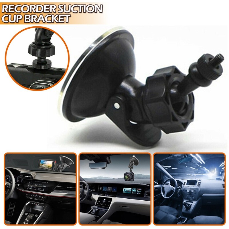 Bracket Dash Cam Holder Camera Stand Suction Cup Y-