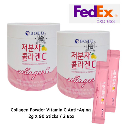 Collagen Powder Vitamin C Anti-Aging 2g X 90 Sticks [2Box] Express Beauty Korea