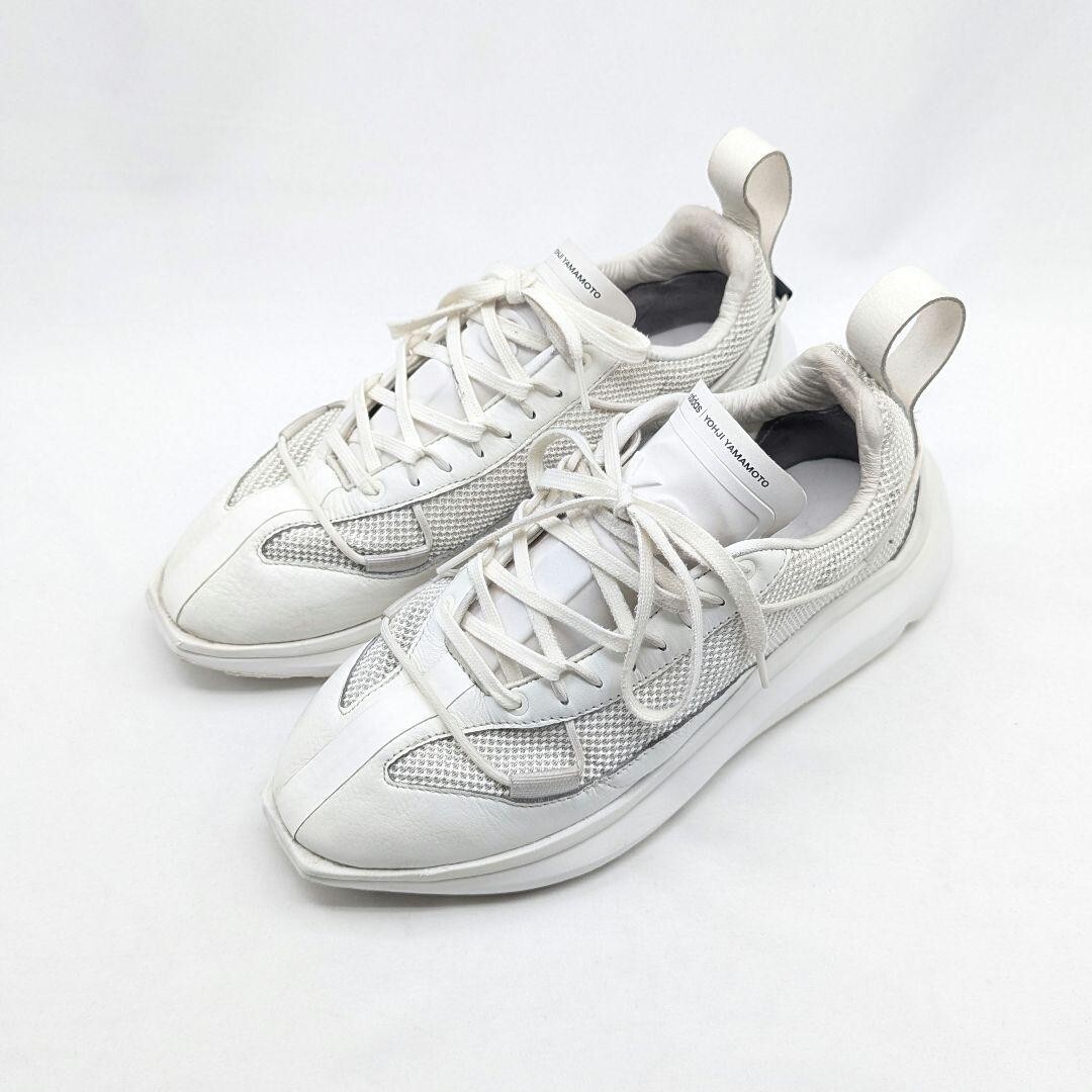 ③ 匿名　185 60 15 adidas Y-3 Yohji Yamamoto Shiku Run Triple Core White FZ4322