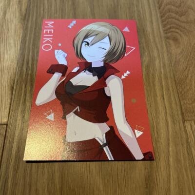クリアファイル MEIKO MEIKO 生誕15周年記念祭 ～Fleur rouge～」事後通販 クリア