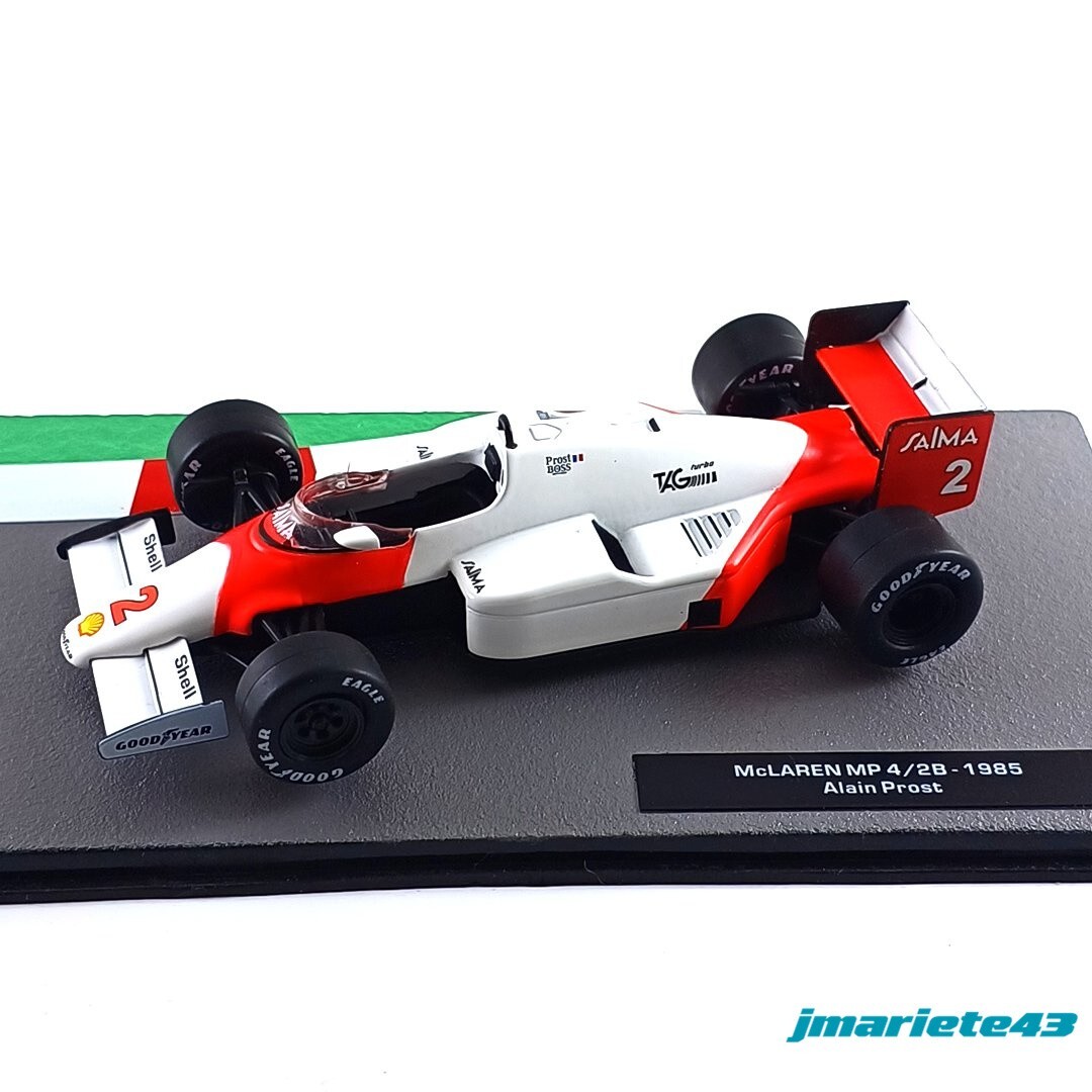 1985 Mclaren MP4/2B #2 Alain Prost （FRA） Alain Prost McLaren MP4/2B #2 Monaco GP 1985 - YouTube