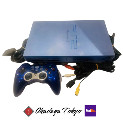 PlayStation2 SCPH-39000AQUA プレステ2 アクア PS2 Aqua Blue SCPH 39000 AQ Console only Playstation 2 Fat