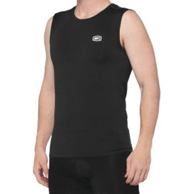 100% Basecamp Short-Sleeve Black Jersey