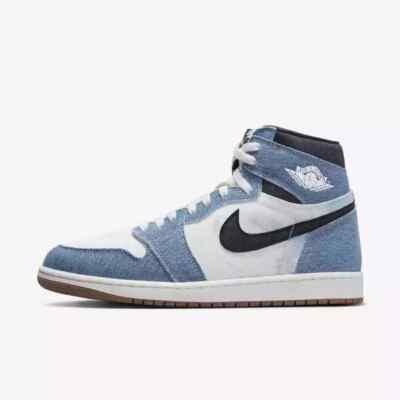Nike Air Jordan 1 Retro High OG Denim Summit White Obsidian FQ2947-100 Mens Size