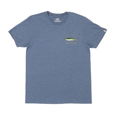 

Футболка Salty Crew Mossback с коротким рукавом (темно-синий вереск), Navy heather