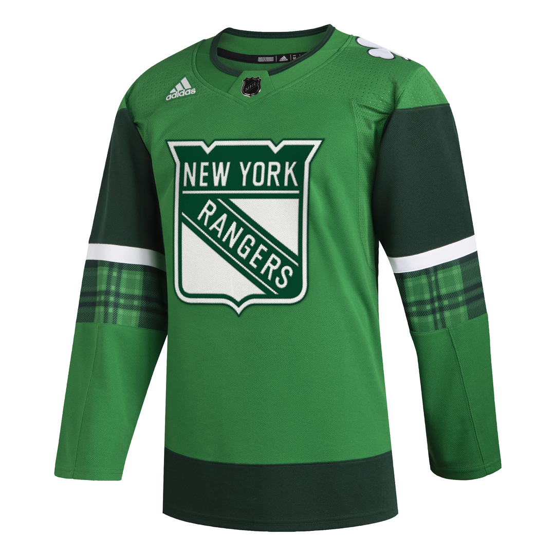 green new york rangers jersey