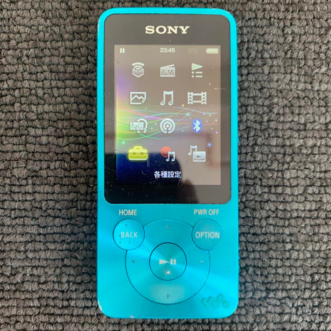 Sony Walkman ブルー SONY walkman NW-S14 blue 8GB mp3 wma bluetooth audio player