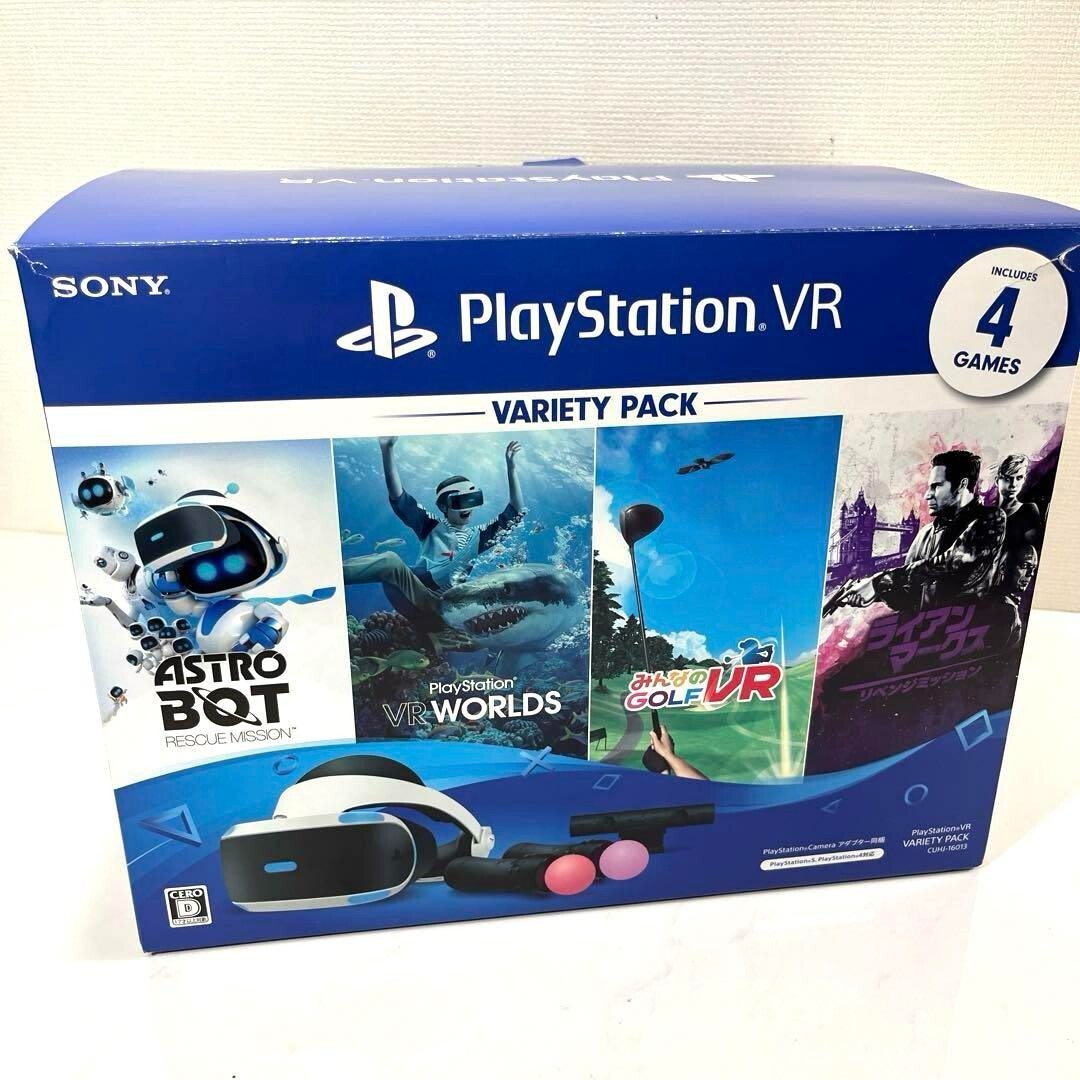PlayStation4 - 【新品】PlayStation VR MEGA PACK CUHJ-16010 Sony PlayStation VR Mega Pack CUHJ-16010 PS4 Bundle w/ Game