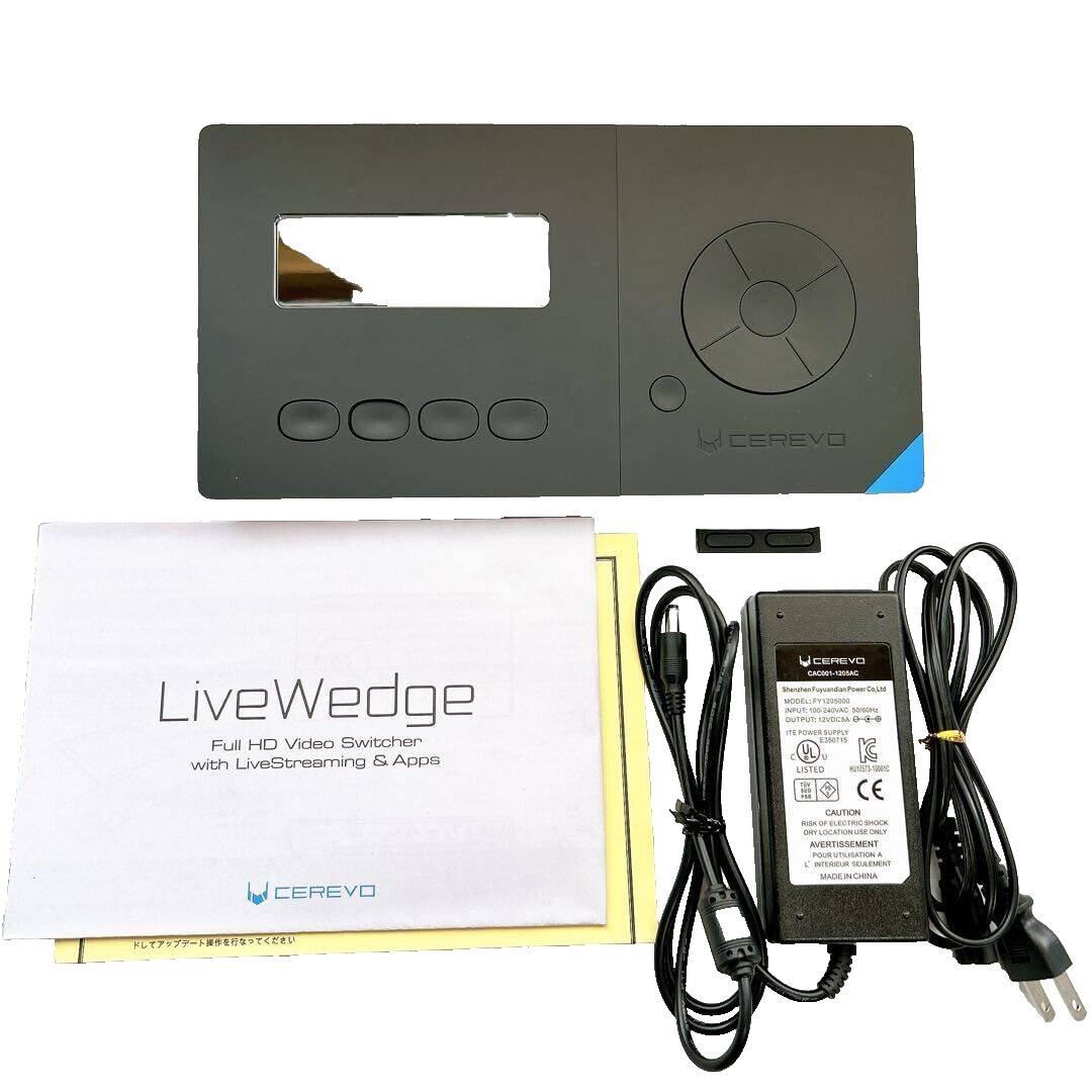 Cerevo ビデオスイッチャー LiveWedge CDP-LW01A Cerevo ビデオスイッチャー LiveWedge CDP-LW01A